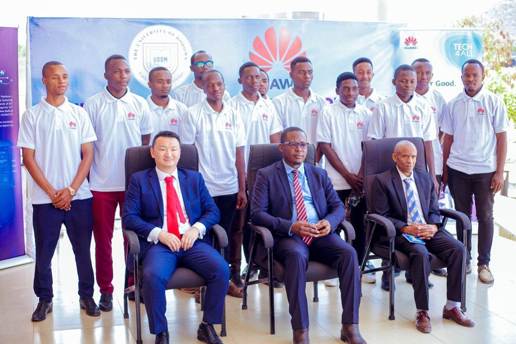 Huawei ICT lab equipment donation to University of Dodoma, engine of