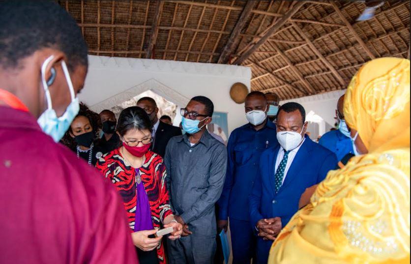 Z’bar first VP, USAID mission director hand over youth based projects Z’bar first VP, USAID mission director hand over youth based projects