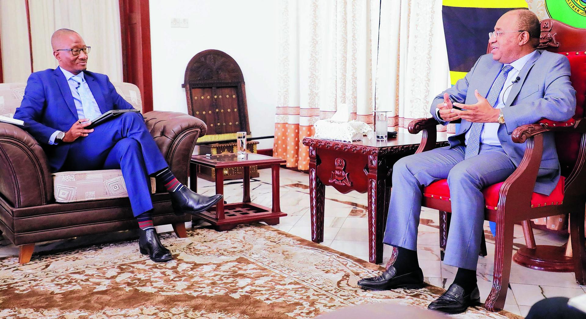 President Mwinyi outlines plans to make Zanzibar transportation hub President Mwinyi outlines plans to make Zanzibar transportation hub