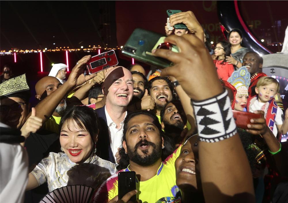 Fifa meets to address human rights concerns ahead of Qatar World Cup Fifa meets to address human rights concerns ahead of Qatar World Cup