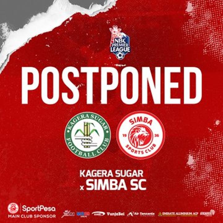 Simba’s 16 players fall ill, match against Kagera Sugar postponed Simba’s 16 players fall ill, match against Kagera Sugar postponed