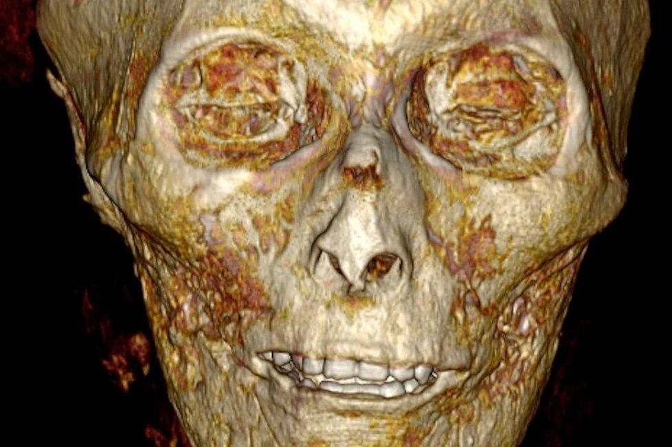 Egyptian pharaoh's mummy digitally unwrapped for first time Egyptian pharaoh's mummy digitally unwrapped for first time