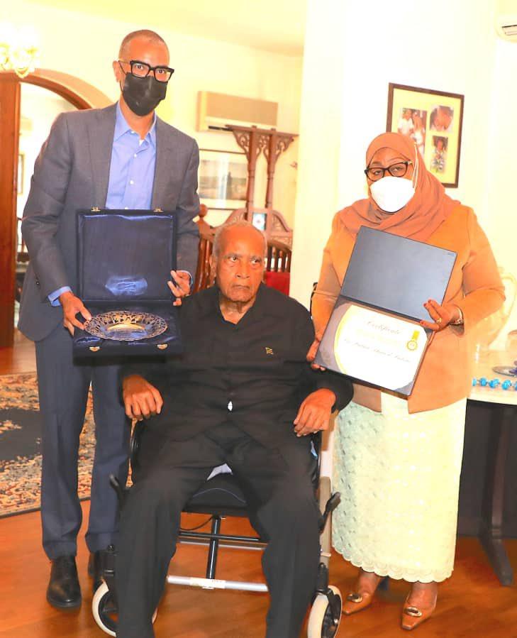 Samia sends birthday wishes to Dr Salim Samia sends birthday wishes to Dr Salim