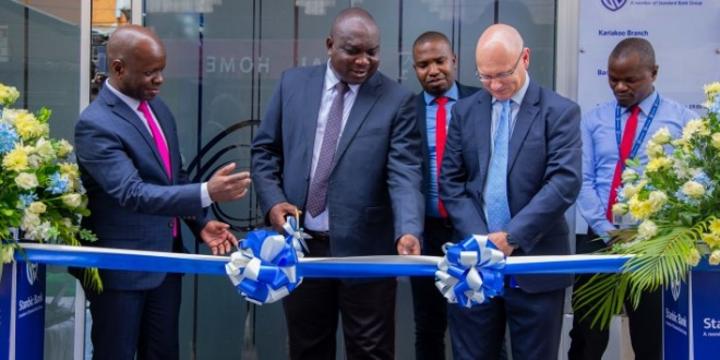 Stanbic relocates K’koo branch after fire Stanbic relocates K’koo branch after fire
