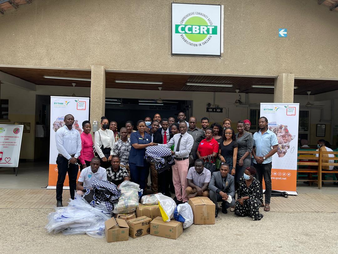 CCBRT receives support from RYTHM Foundation CCBRT receives support from RYTHM Foundation