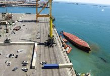 Tanzanian cargo ship overturns in Iranian port Tanzanian cargo ship overturns in Iranian port