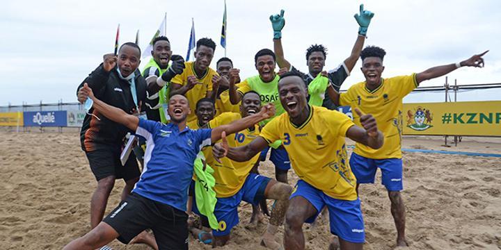 Tanzania's beach soccer team wins bronze medal in 2023 BSAFCON - Tanzania