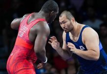 Cuban wrestler Mijain Lopez Nunez wins record 5 Olympic golds in row Cuban wrestler Mijain Lopez Nunez wins record 5 Olympic golds in row