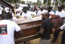 Family receives body of Ugandan Olympic athlete set on fire by her partner Family receives body of Ugandan Olympic athlete set on fire by her partner