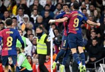 2nd-half goals give Barcelona comfortable win against Real Madrid at Santiago Bernabeu 2nd-half goals give Barcelona comfortable win against Real Madrid at Santiago Bernabeu