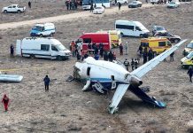 Azerbaijani airliner crashes in Kazakhstan, leaving over 30 feared dead Azerbaijani airliner crashes in Kazakhstan, leaving over 30 feared dead