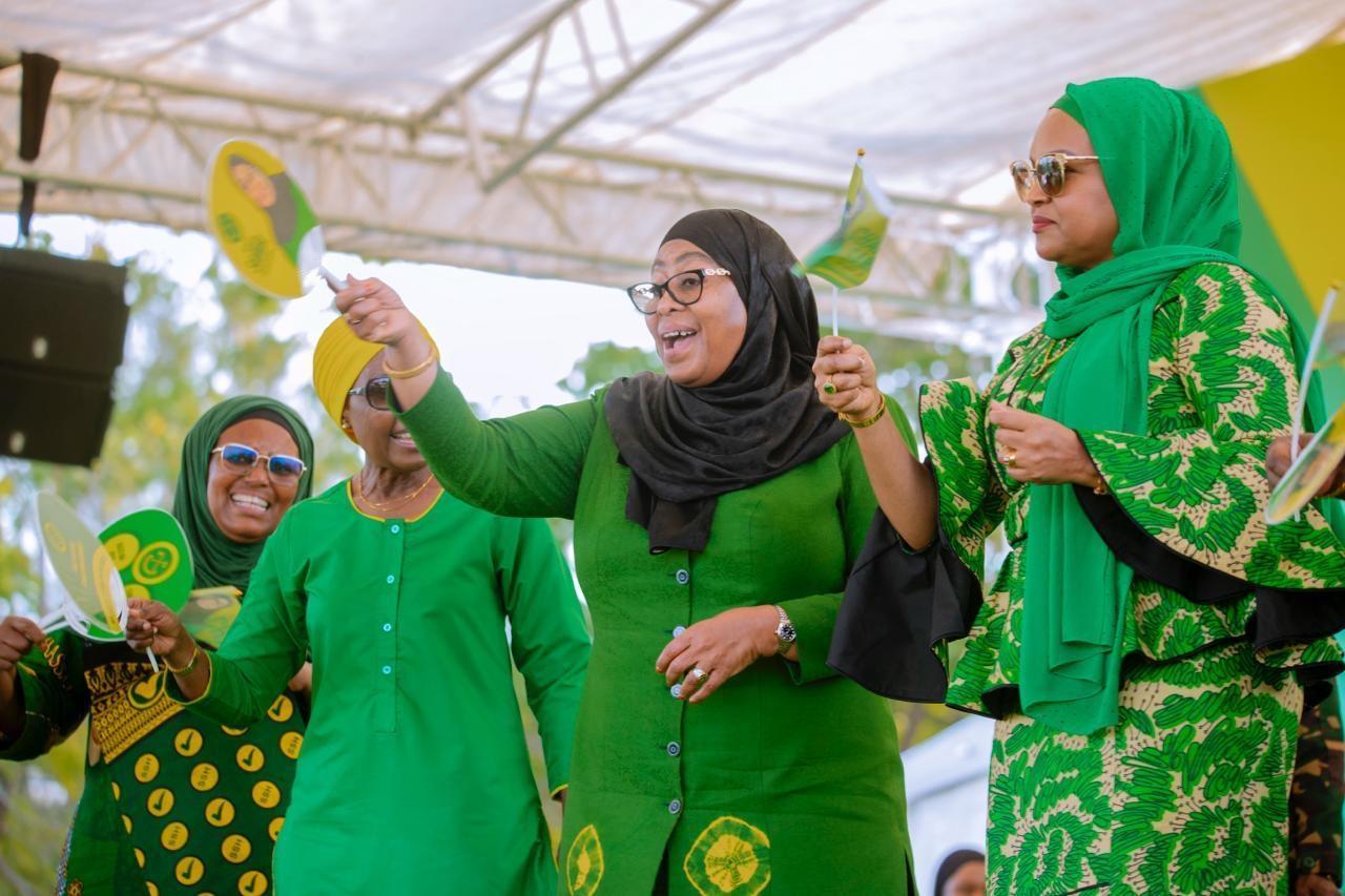 Tanzania'S First Female President Faces Little Opposition Tanzania'S First Female President Faces Little Opposition
