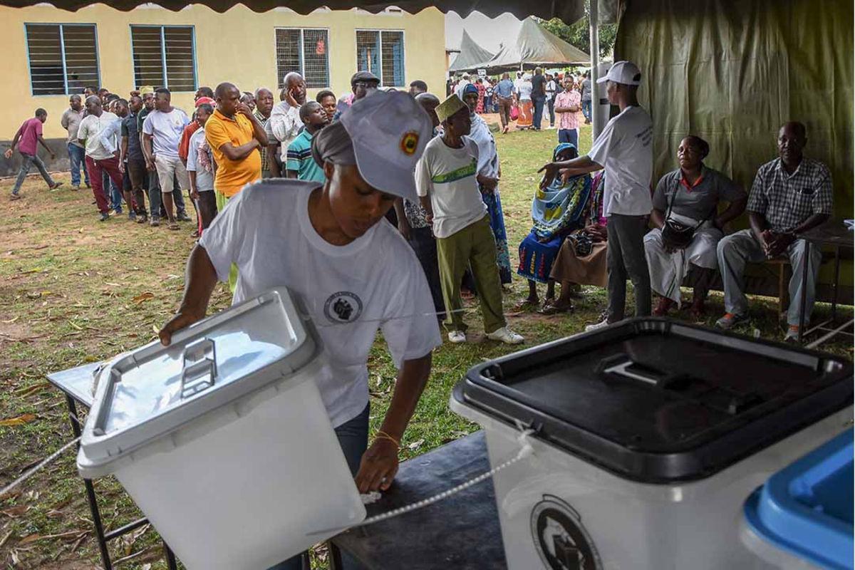 Kinondoni Residents Applaud Peaceful Election Day Kinondoni Residents Applaud Peaceful Election Day