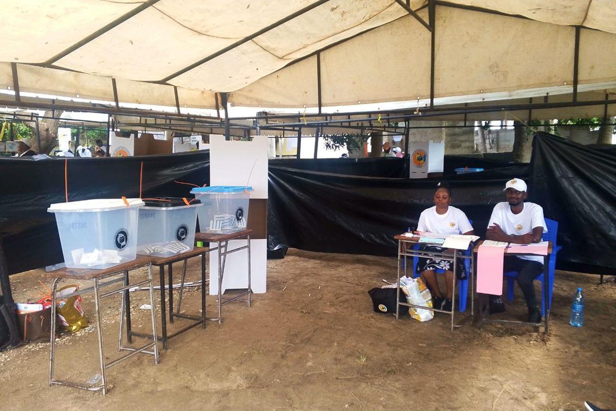 Goba Residents Vote in Calm and Orderly Atmosphere Goba Residents Vote in Calm and Orderly Atmosphere