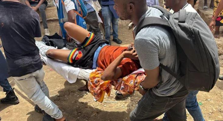 Police Fire Tear Gas Amid Protests During Tanzania Election Police Fire Tear Gas Amid Protests During Tanzania Election