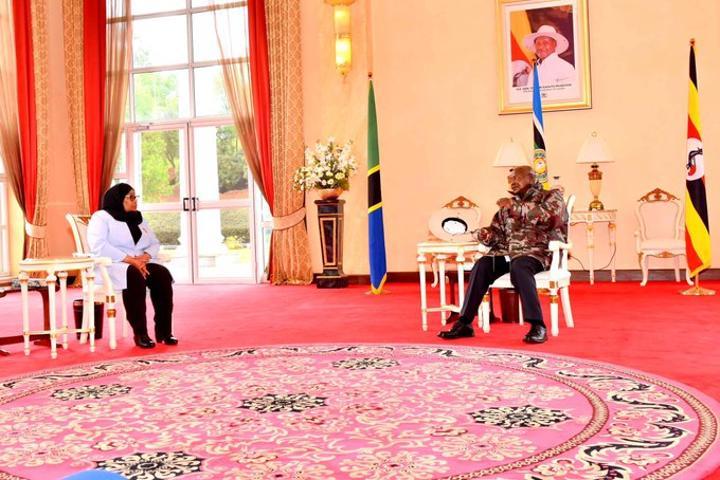 Museveni Congratulates Samia on Election Victory Museveni Congratulates Samia on Election Victory