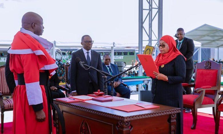 Samia Sworn in as Tanzanian President for 2Nd–Year Term Samia Sworn in as Tanzanian President for 2Nd–Year Term