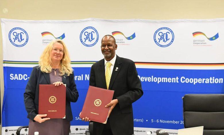 SADC Affirms its Strong Development Partnership with Germany SADC Affirms its Strong Development Partnership with Germany