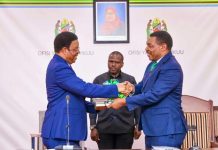 Dr Nchemba Officially Takes the PM Office Dr Nchemba Officially Takes the PM Office