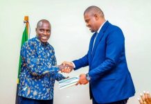 Ndejembi Commends Dr. Biteko at Energy Ministry Handover Ndejembi Commends Dr. Biteko at Energy Ministry Handover
