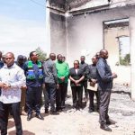 PM Inspects Damaged Ward Office Warns Youth Against Violence PM Inspects Damaged Ward Office Warns Youth Against Violence