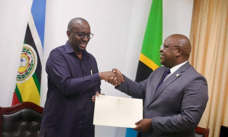 Tanzania welcomes Namibian envoy as ties grow stronger Tanzania welcomes Namibian envoy as ties grow stronger