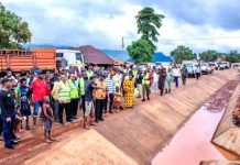 Ulega Inspects 85km Road Project in Ruvuma Ulega Inspects 85km Road Project in Ruvuma
