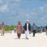 Dr Mwinyi Calls for Unity at Uzi Ng’ambwa Bridge Construction Dr Mwinyi Calls for Unity at Uzi Ng’ambwa Bridge Construction