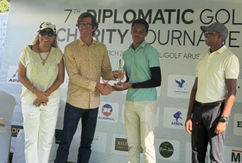 Mrema Leads Junior Division at Diplomatic Golf Tour Mrema Leads Junior Division at Diplomatic Golf Tour