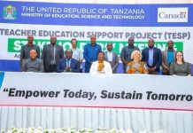 TESP Enhances Teacher Education Quality in Tanzania TESP Enhances Teacher Education Quality in Tanzania