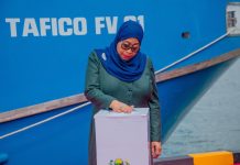 President Samia Launches Tanzania’s First Deep-Sea Fishing V President Samia Launches Tanzania's First Deep-Sea Fishing V