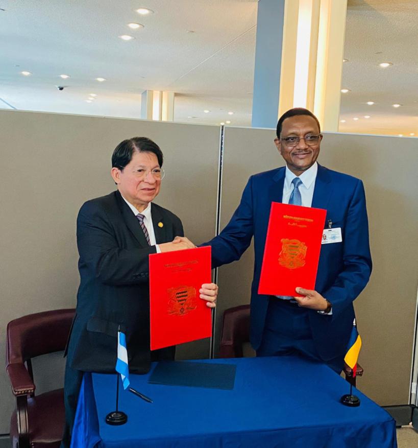 Le Tchad et le Nicaragua vont établir des relations diplomatiques Le Tchad et le Nicaragua vont établir des relations diplomatiques