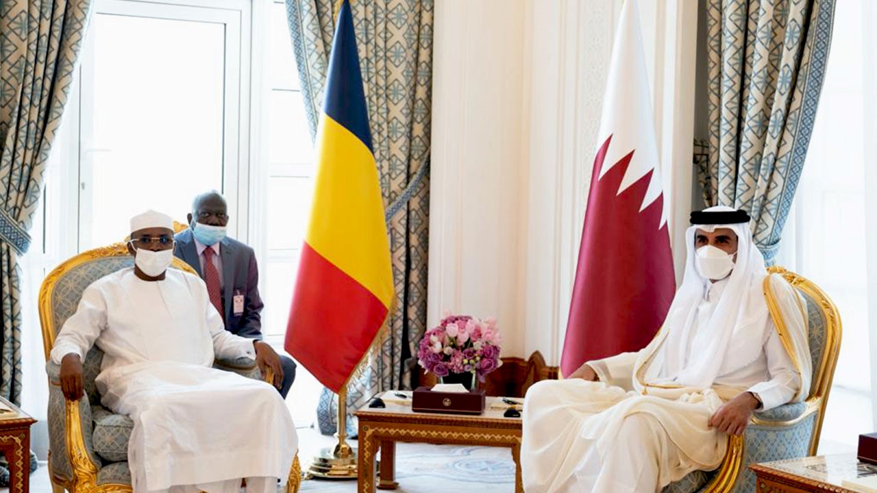 Tête à tête à Doha entre l’Emir du Qatar et le Président du Conseil militaire de transition tchadien