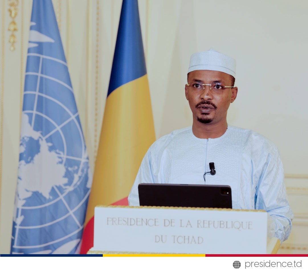 Le Président de la République du Tchad Mahamat Idriss Deby Itno