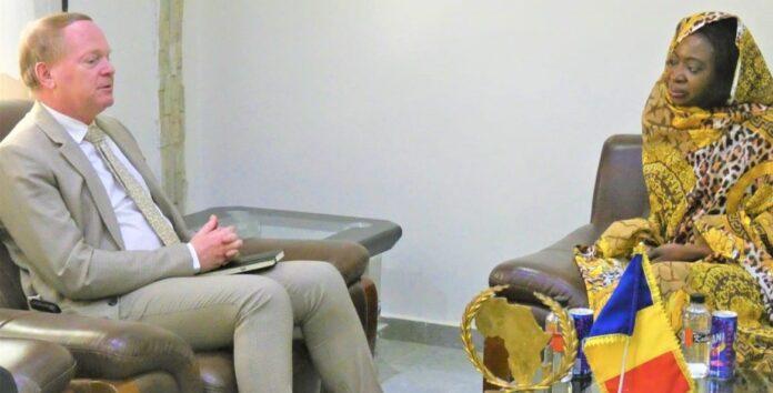 La délégation de l’UE au Tchad échange avec la ministre de la Formation professionnelle et des Métiers La délégation de l’UE au Tchad échange avec la ministre de la Formation professionnelle et des Métiers