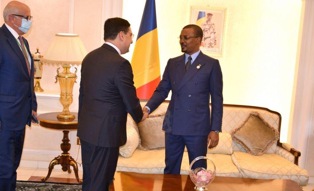 TCHAD – MAROC : le PCMT reçoit le Ministre Marocain des Affaires Etrangères TCHAD – MAROC : le PCMT reçoit le Ministre Marocain des Affaires Etrangères