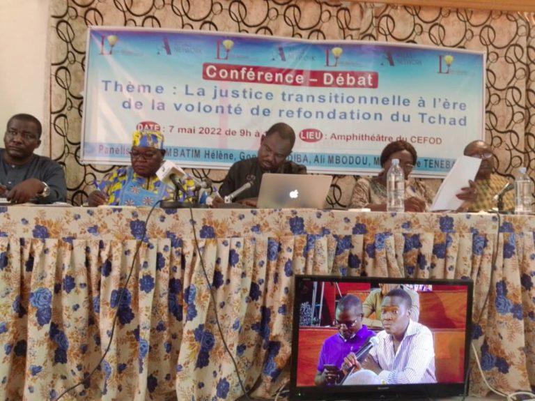 La justice transitionnelle et la refondation du Tchad au centre d’une conférence débat La justice transitionnelle et la refondation du Tchad au centre d’une conférence débat