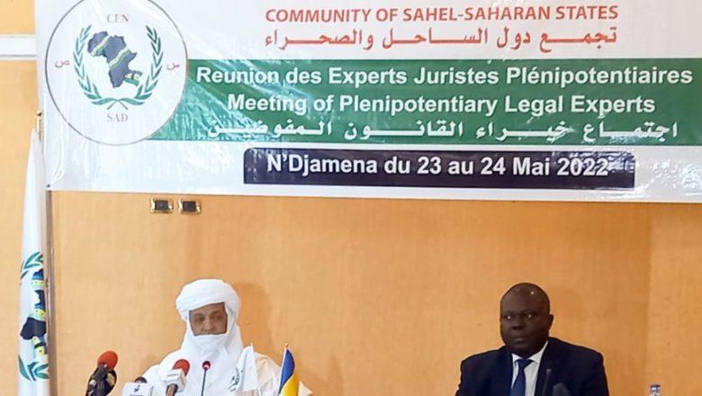 N’Djamena abrite les travaux des experts juristes de la CEN-SAD N’Djamena abrite les travaux des experts juristes de la CEN-SAD