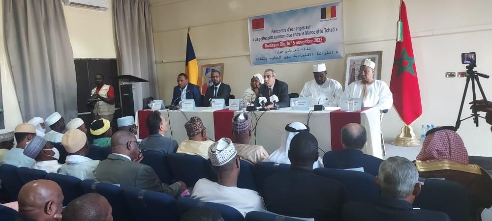 Le Tchad et le Maroc échangent sur les perspectives de développement des échanges commerciaux Le Tchad et le Maroc échangent sur les perspectives de développement des échanges commerciaux