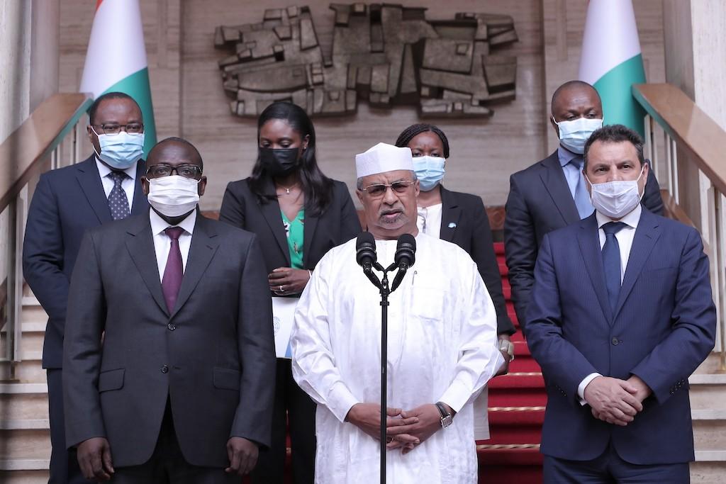 la réussite de la transition au cœur d’un échange entre Mahamat Saleh Annadif et Alassane Ouattara la réussite de la transition au cœur d’un échange entre Mahamat Saleh Annadif et Alassane Ouattara
