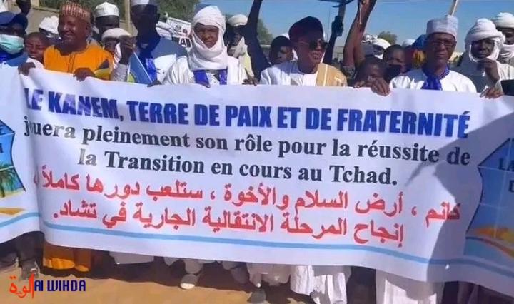 Tchad : une marche pour la paix et la réussite de la transition à Mao Tchad : une marche pour la paix et la réussite de la transition à Mao