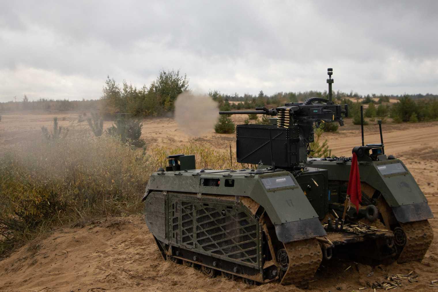 Les Pays-Bas dévoilent le premier robot de combat de l’Otan Les Pays-Bas dévoilent le premier robot de combat de l’Otan