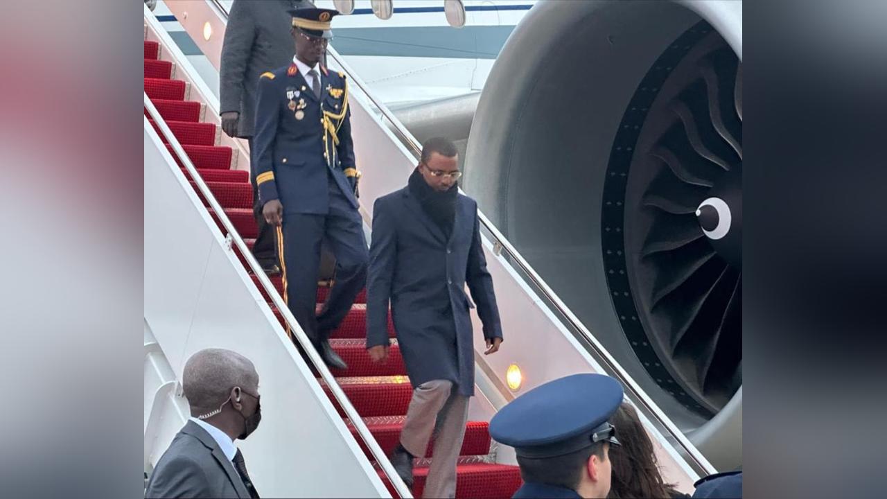Le président Mahamat Idriss Deby est arrivé à Washington Le président Mahamat Idriss Deby est arrivé à Washington
