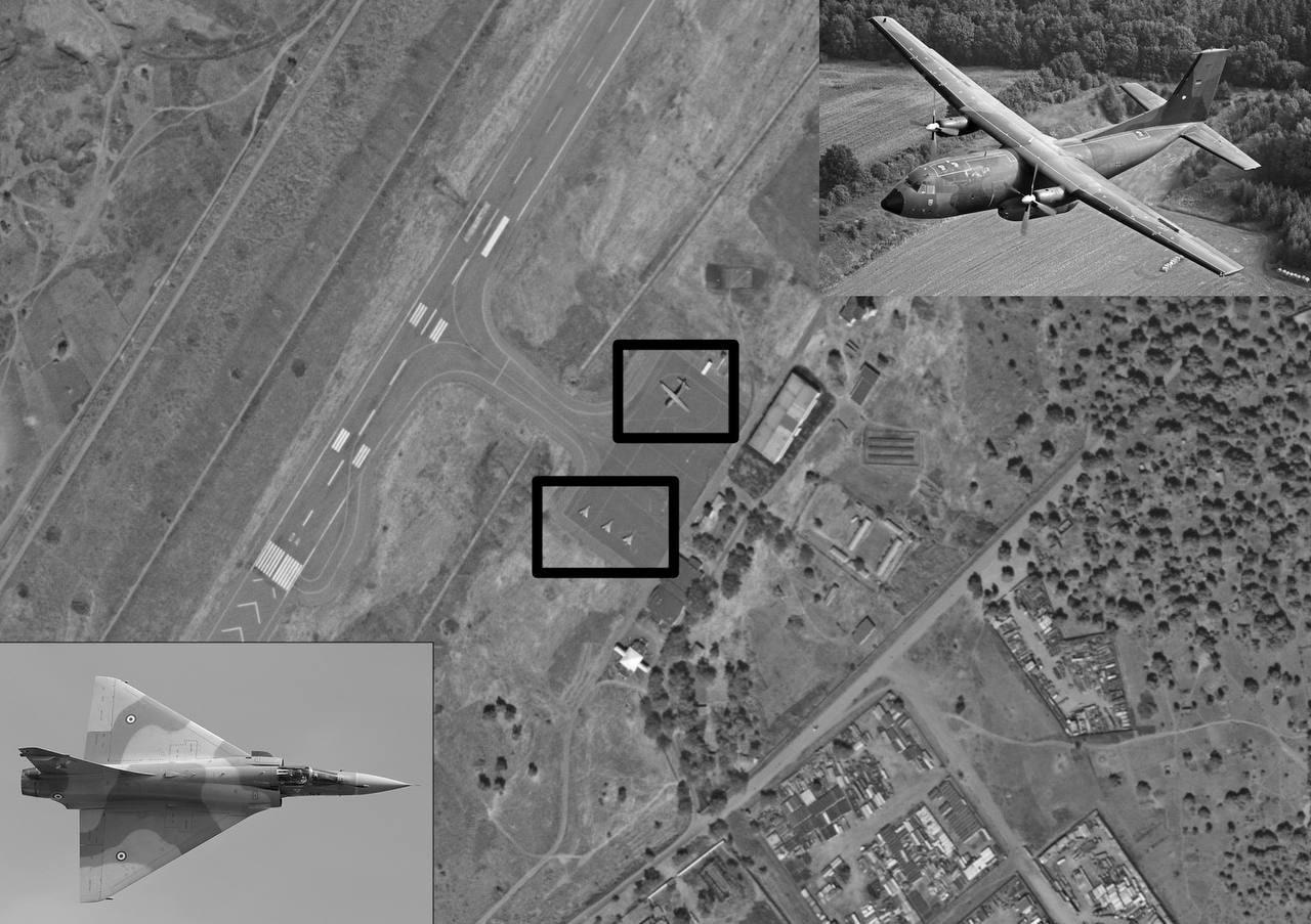 des avions de chasse français stationnés à Moundou au Tchad des avions de chasse français stationnés à Moundou au Tchad