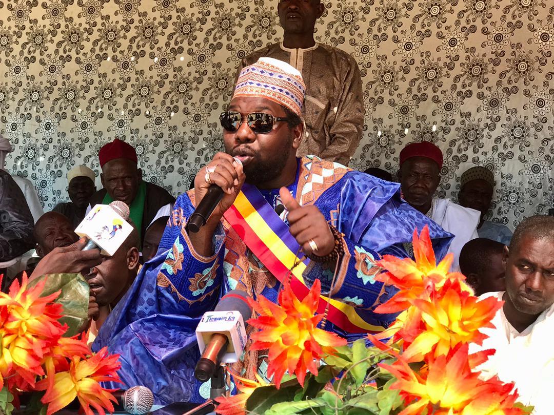 Mbang Hadji Woli en tournée pour la cohabitation dans le département du Baguirmi Mbang Hadji Woli en tournée pour la cohabitation dans le département du Baguirmi