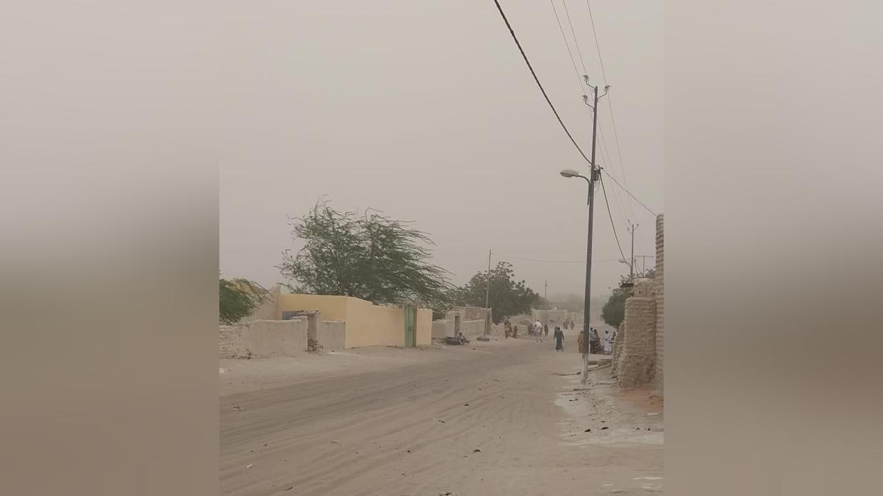 le brouillard envahit la ville de Mao le brouillard envahit la ville de Mao