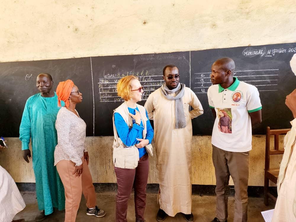 une mission conjointe CNARR-UNHCR évalue les besoins à Haraze Mangueigne une mission conjointe CNARR-UNHCR évalue les besoins à Haraze Mangueigne