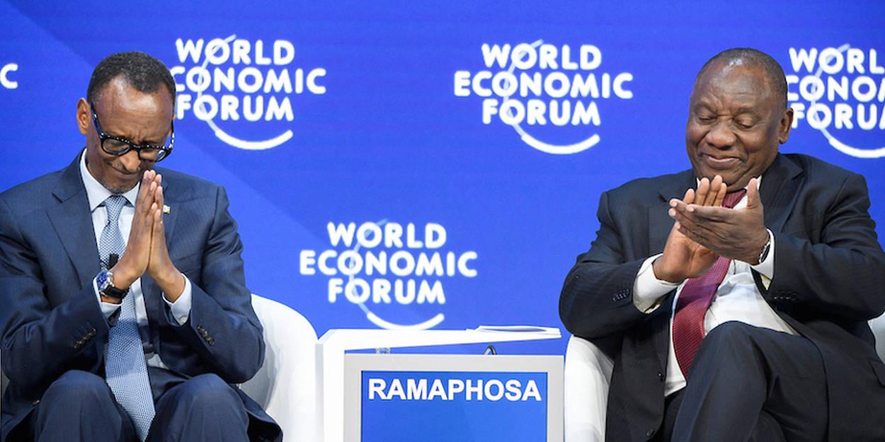 Forum économique mondial : à Davos, l'Afrique vante ses potentiels Forum économique mondial : à Davos, l'Afrique vante ses potentiels