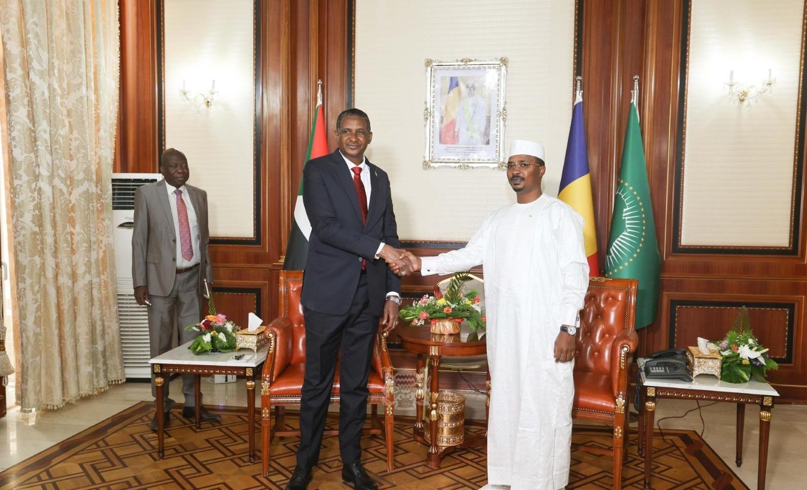 TCHAD-SOUDAN : Tête à tête entre le Vice-Président Soudanais et le Chef de l’Etat
