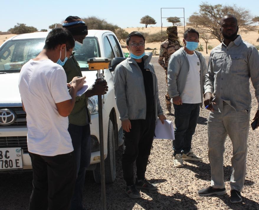 début de l'étude de terrain pour le projet de construction de la route N'gouri-Mondo-Mao début de l'étude de terrain pour le projet de construction de la route N'gouri-Mondo-Mao